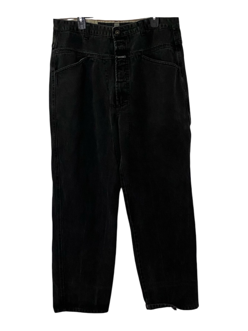 Marithe Francois Girbaud Men's Black Relaxed Jeans 36S